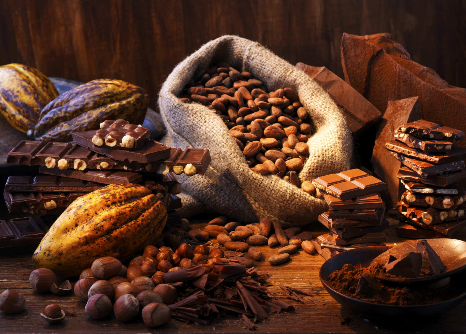 Шоколад ручной работы из какао масла и какао бобов